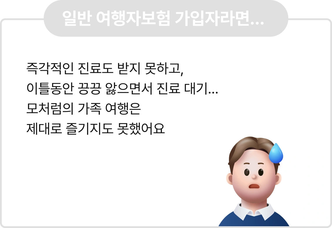 Q. 시장에서 길거리음식을 사먹다
배탈이 난 아이들
뜨거운 태양 아래 일광욕을 즐기다
일광화상을 입은 아내